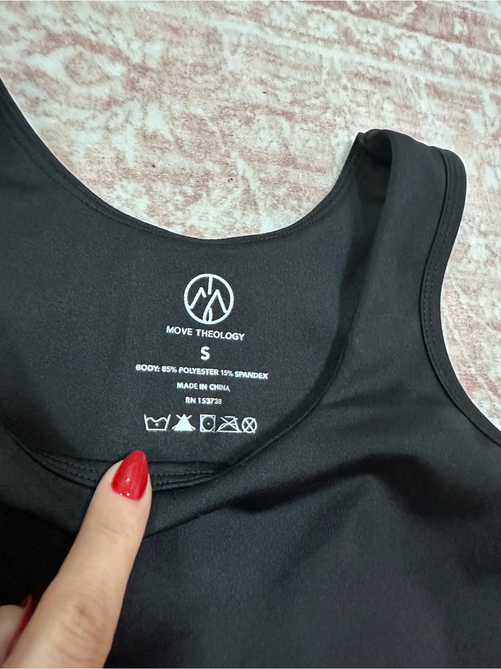 NWOT 🖤 Cropped Workout Top - Picture 3 of 6